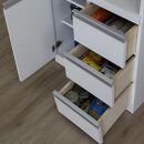 【完成品】レンジ台/幅60cm/ホワイト