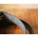 【minca】幅40mmベルト/32インチ  栃木レザーの希少な「ハーネスレザー」使用の贅沢な1枚革のレザーベルト オイルタイプ/ブラック/HL-B03/BLACK　622