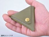 【minca】 栃木レザーの三角コインケース小 小銭入れ コンパクト 小さめ/Coin purse 01/タン(生成)　469【雑貨 ファッション 人気 おすすめ 送料無料】