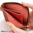 【全6色】栃木レザーのL字ファスナーミニ財布 コンパクトな財布/Lzip wallet small 02/ブルー/minca　303【雑貨 ファッション 人気 おすすめ 送料無料】