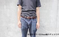 【minca】幅30mmベルト/32インチ  栃木レザーの希少な「ハーネスレザー」使用の贅沢な1枚革のレザーベルト/レッド/HL-B01/RED/minca　592【小物 ファッション 人気 おすすめ 送料無料】