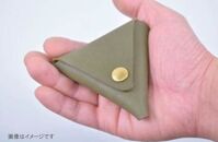 【minca】 栃木レザーの三角コインケース小 小銭入れ コンパクト 小さめ/Coin purse 01/ブルー　469【雑貨 ファッション 人気 おすすめ 送料無料】