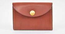 【minca】 栃木レザーのコインケース 小銭入れ カードも入る コンパクト/Coin purse 02/チョコ　475【雑貨 ファッション 人気 おすすめ 送料無料】