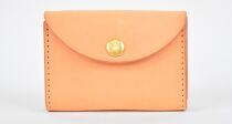 【minca】 栃木レザーのコインケース 小銭入れ カードも入る コンパクト/Coin purse 02/タン(生成)　475【雑貨 ファッション 人気 おすすめ 送料無料】