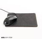 【minca】栃木レザーの本革マウスパッド  職人による手磨き/Mouse pad 01/レッド　780