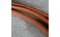 栃木レザー使用｜希少なハーネスレザー&nbsp;1枚革レザーベルト&nbsp;35mm幅｜HL-B02｜36インチ｜ブラック｜minca