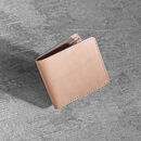 栃木レザー使用｜滑らか本革二つ折り財布｜Half&nbsp;wallet&nbsp;01C｜タン｜minca（全7色）