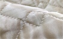 潤いシルク100%サテン枕パッド　ベージュ1枚　Mサイズ（43×63cm）SSM-1M-1P　BE