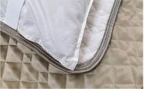 潤いシルク100%サテン枕パッド　ベージュ1枚　Mサイズ（43×63cm）SSM-1M-1P　BE