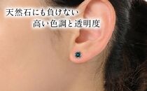 【京セラ】クレサンベール〈アレキサンドライト〉ピアス【2.0CT/PT900】