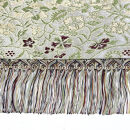 【龍村美術織物】早雲寺テーブルセンター（1号サイズ・銀）