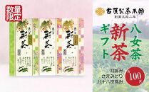 古賀製茶本舗　特級八女茶新茶　ギフトセット【2023年5月以降発送】