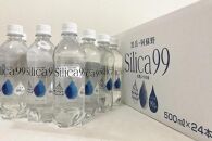 ＜１２ヶ月連続お届け 定期便＞天然炭酸水Silica99　500ml×24本