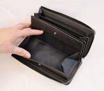 【長財布】Zip long wallet カラー：Black【雑貨 ファッション 人気 おすすめ 送料無料】