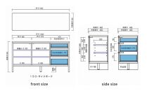 【大川家具】トープ150サイドボード 開梱設置 サイドボード メラミン キャビネット アイカ工業 国産 木目 高級 チェスト 収納キャビネット オーク ウォルナット 河口家具製作所 国産家具