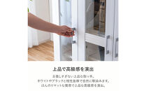 家具&nbsp;本棚&nbsp;書棚&nbsp;幅90cm&nbsp;収納&nbsp;棚&nbsp;収納家具&nbsp;モダンデザイン【ホワイト】