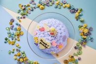 【Le Lis】プリンセスドール（パープル）♪とびっきり可愛い芸術デコレーションケーキ5号（4～6名様分）！もちろん美味しさにも自信！【冷凍でお届け・冷蔵解凍】