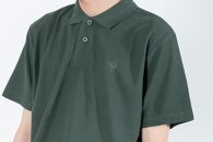 《2》【KEYMEMORY鎌倉】KMポロシャツ GREEN　メンズLサイズ