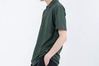 《2》【KEYMEMORY鎌倉】KMポロシャツ GREEN　メンズLサイズ