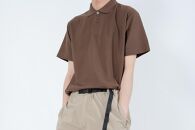 《1》【KEYMEMORY鎌倉】KMポロシャツ BROWN　メンズMサイズ
