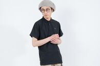 《1》【KEYMEMORY鎌倉】KMポロシャツ BLACK　メンズMサイズ