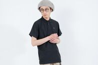 《2》【KEYMEMORY鎌倉】KMポロシャツ BLACK　メンズLサイズ