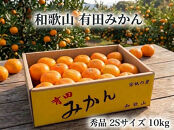 ［秀品・サイズ２Ｓ］和歌山有田産！早生みかん≪10kg≫［予約販売］［数量限定］まる隆果樹園