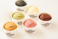 【福岡市 Soy Chocola】ヴィーガンSOYアイスクリーム　６個セット（ミニカップ６種類）（100%植物性・グルテンフリー）