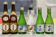 日本酒　越の三梅飲み比べセット
