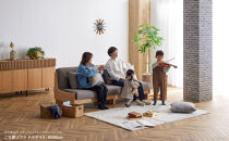 ソファ&nbsp;ソファベッド&nbsp;幅200&nbsp;トゥデイ2&nbsp;200ごろ寝ソファ＜NA×グレー＞【モーブル】【大川家具】