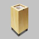 ゴミ箱 2個セット TOROCCOmade1840 ナチュラル色/ブラウン色 9リットル ダストボックス ハンドメイド