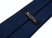 KUSKA Fresco Tie【紺】－世界でも稀な手織りネクタイ－