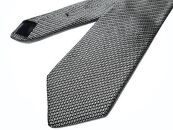 KUSKA Fresco Tie【白】－世界でも稀な手織りネクタイ－