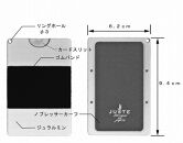 ミニ財布　アドリア（ブルージーン）