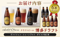 ホテルオークラ福岡　&nbsp;クラフトビール『博多ドラフト』6本セット