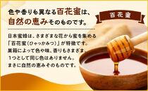 日本蜜蜂のハチミツ100％！はちみつ（2本）  高級 自然食品 無添加 ニホンミツバチ