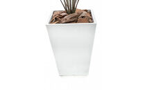 人工観葉植物　シダ熱帯ポット&nbsp;ソードファーン　白樹脂鉢Sサイズ付