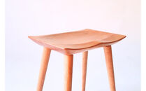 スツール&nbsp;ブラックチェリー材【大川家具】&nbsp;ギフト対応