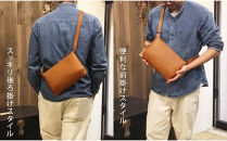 【alto.】スマートショルダーバッグ／サコッシュ&nbsp;（Ｌ）AKEB-3103（ネイビー）