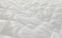 ピュアシルク枕パッド　ホワイト1枚　Mサイズ（43×63cm）SCC-4363