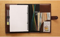 【職人手作り】たっぷり書ける　A5サイズバインダーカバー　システム手帳　スケジュール帳　A5サイズ　日本製　BINDE