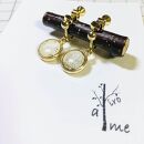 白樺樹皮イヤリング