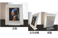 越前和紙と西洋絵画（小タイプ）フェルメール「真珠の耳飾りの少女」AWATABE柄