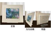 越前和紙と西洋絵画（小タイプ）モネ「睡蓮」AWATABE柄