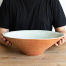 【ポイント交換専用】火色楕円手洗鉢(W40cm)washbowl-02　信楽焼・明山