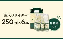 炭酸飲料 サイダー セット 6本 × 250ml ハサイダー 箱入り