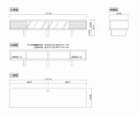 テレビ台 テレビボード 幅180 ウォールナット 無垢材 引き出し 収納 デッキ収納 TV台 ローボード 脚付き 大川家具 丸田木工 リード