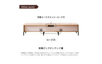 テレビボード&nbsp;160cm&nbsp;ローボード&nbsp;ルーク2&nbsp;＜ウォールナット＞【モーブル／大川家具】