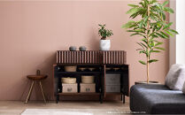 キャビネット&nbsp;110cm&nbsp;サイドボード&nbsp;ルーク2&nbsp;＜ウォールナット＞【モーブル／大川家具】