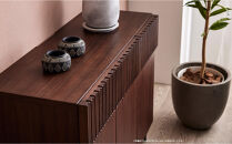 キャビネット&nbsp;110cm&nbsp;サイドボード&nbsp;ルーク2&nbsp;＜ウォールナット＞【モーブル／大川家具】